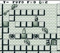 une photo d'Ã©cran de Solomon s Club sur Nintendo Game Boy